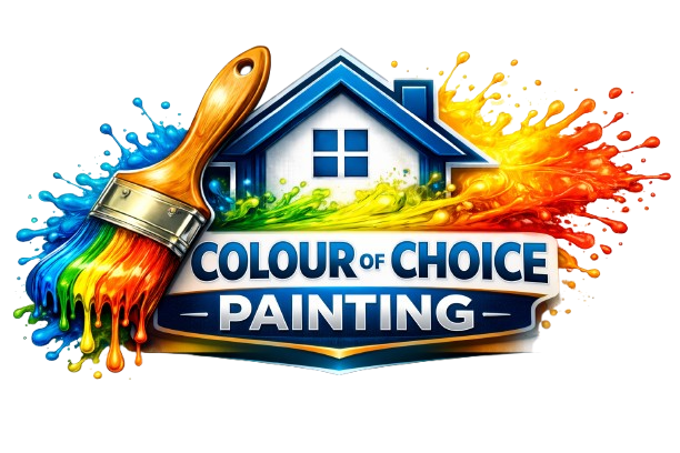 'Colour of choice Painting&Decorating' Logo